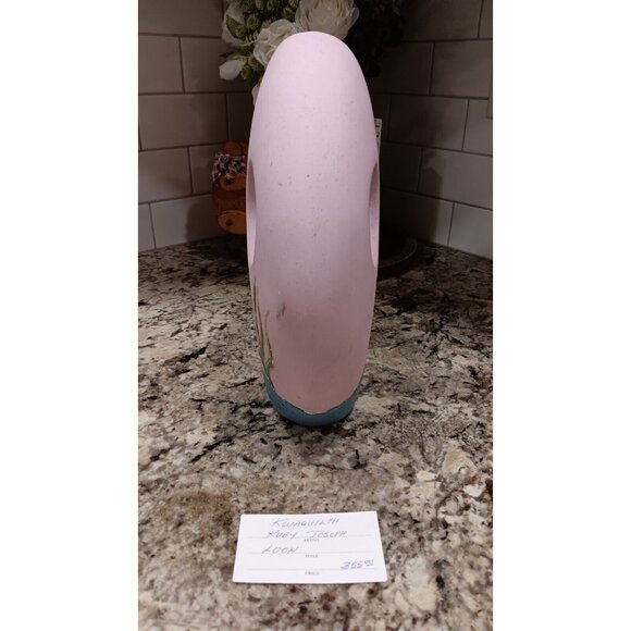 Northwest Coast Ceramic Art Vase Loon Image signed Ruby Joseph Canada Aboriginal - Picture 6 of 16